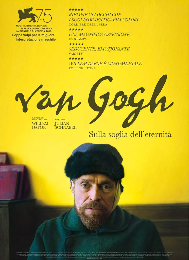 Van Gogh, Sulla soglia dell'eternità, film, cinema, Julian Schnabel, arte