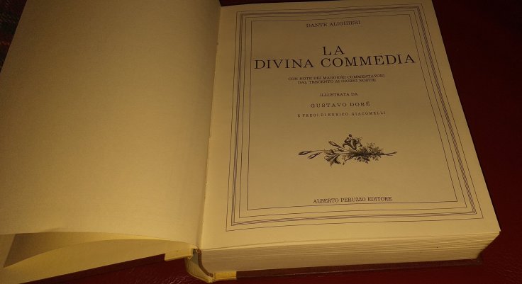 La Divina Commedia, Dante Alighieri, Gustavo Dorè, edizione illustrata, Una parola tira l'altra